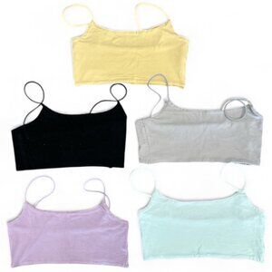 YoungLA Iris Tank Bundle 5 Different Colors Size M